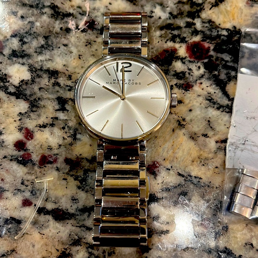 Marc Jacob silver watch